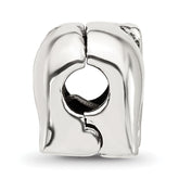 Sterling Silver Reflections Elephant Clip Bead